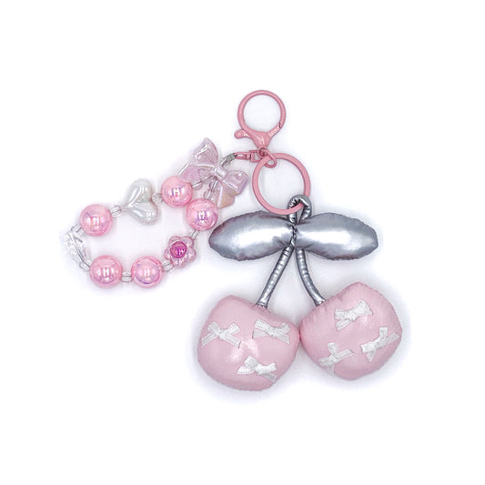 Blush Cherry Keychain
