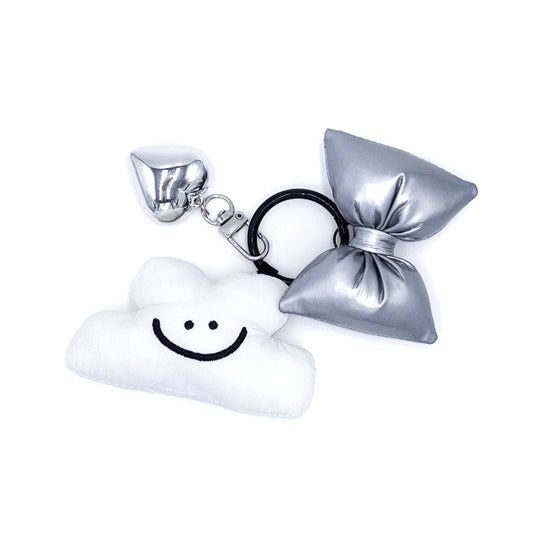 Happy Cloudie Keychain