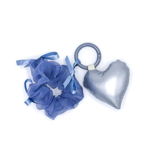 Moonlight Heart Keychain