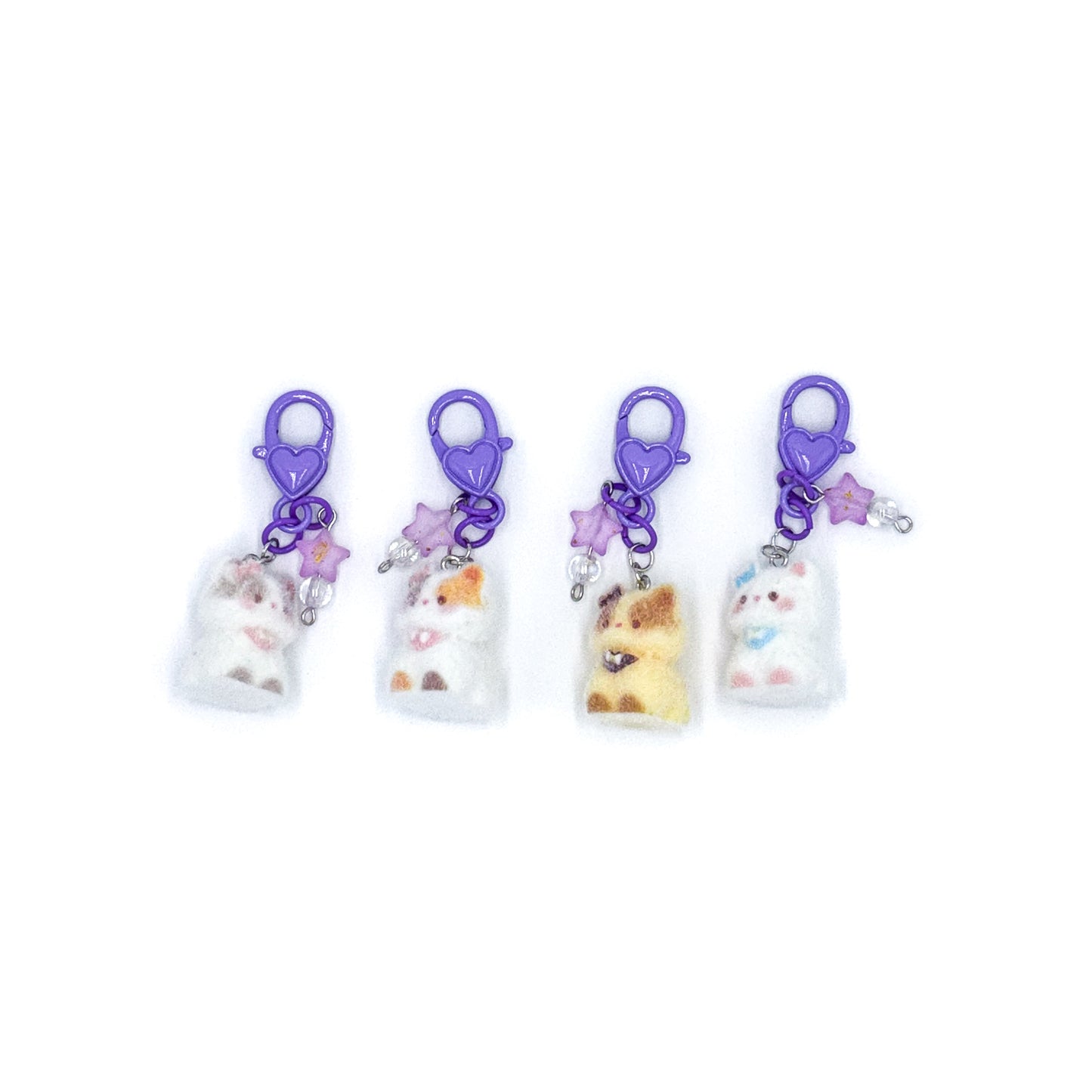 Mini Kitty Keychains