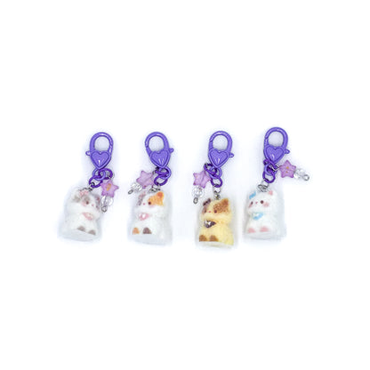 Mini Kitty Keychains
