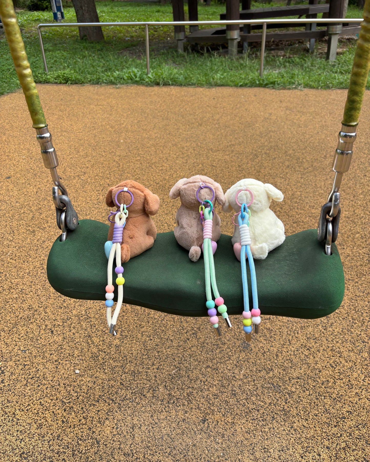 Pawfect Trio Keychains