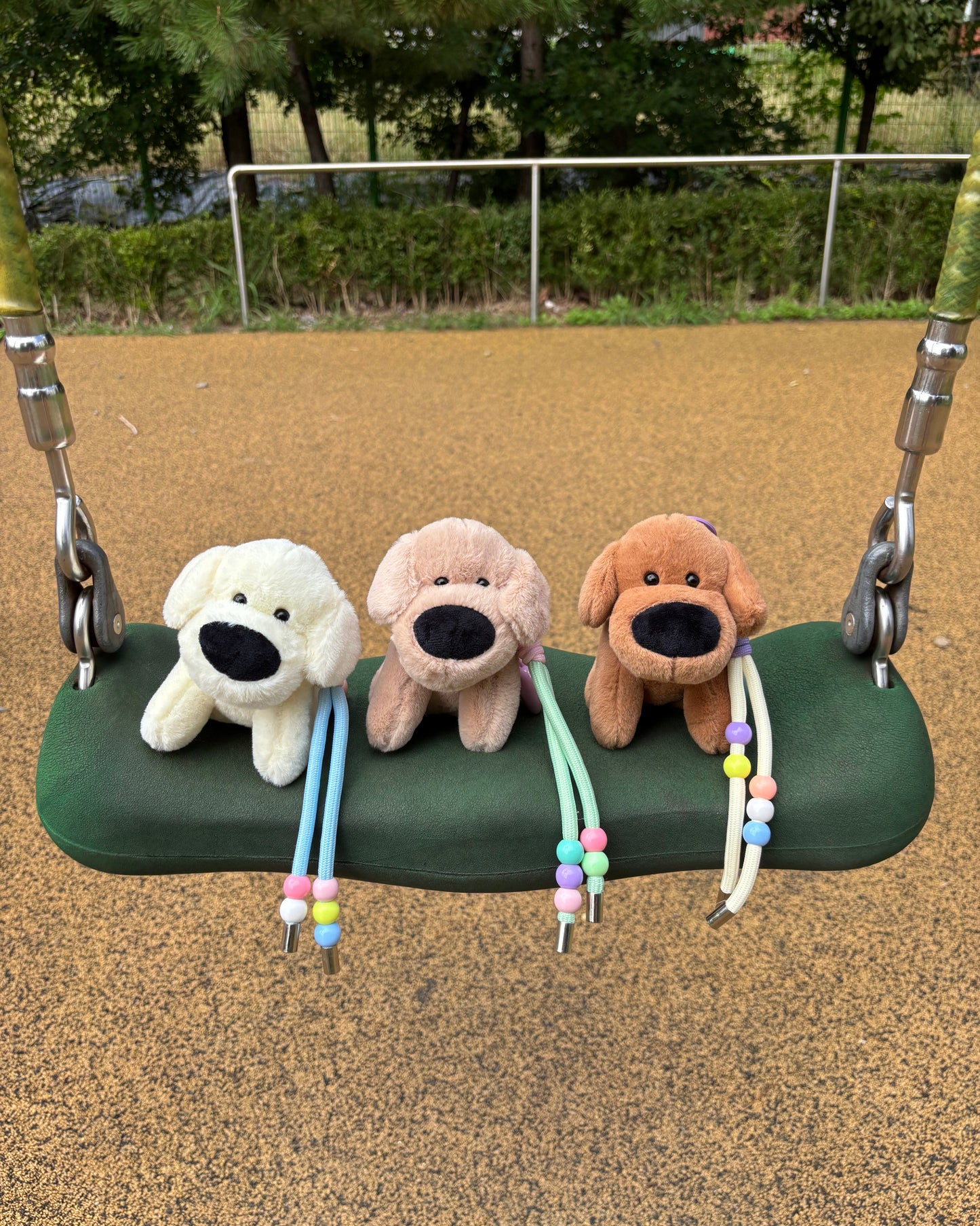 Pawfect Trio Keychains