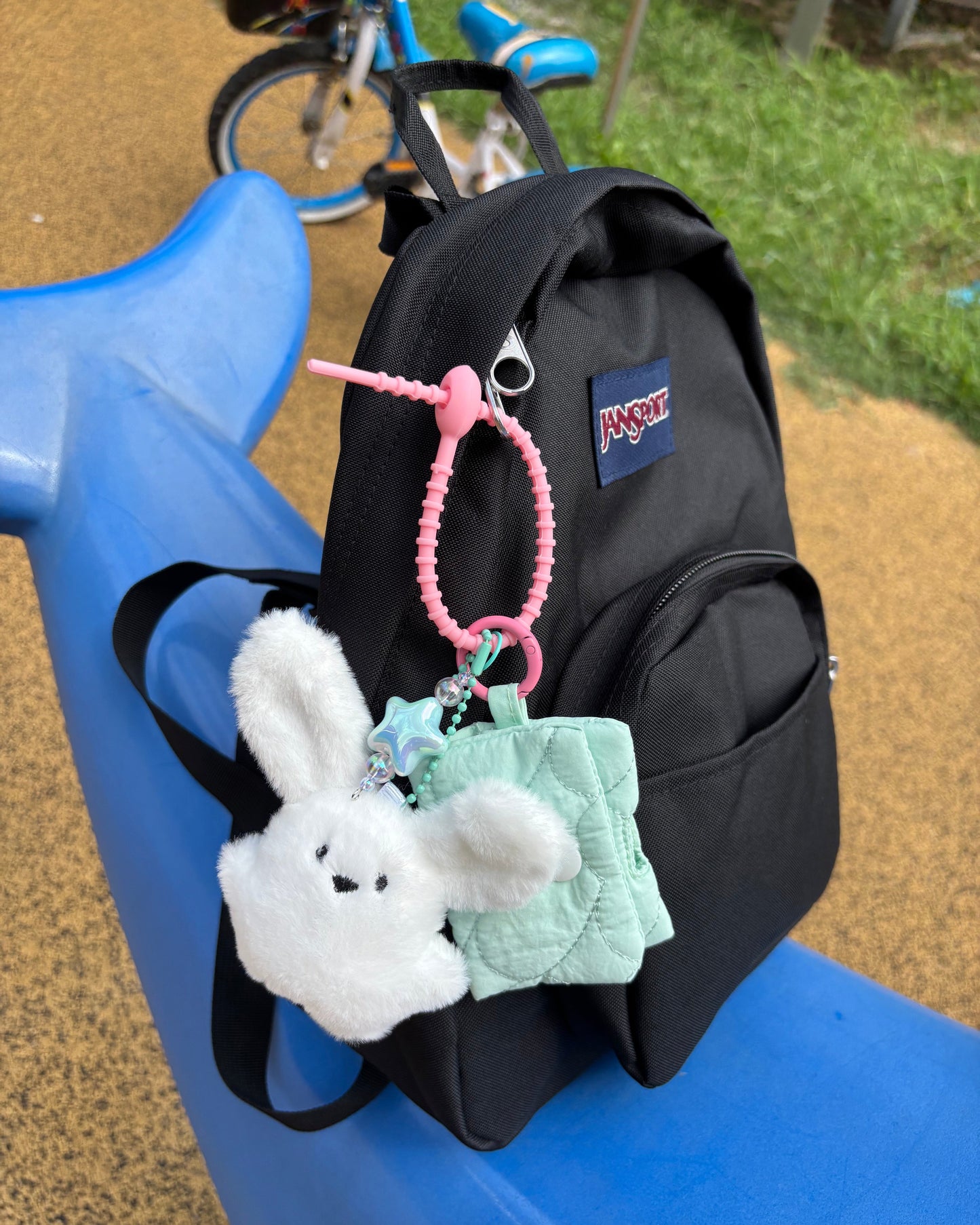 Pouch Bunny Keychains