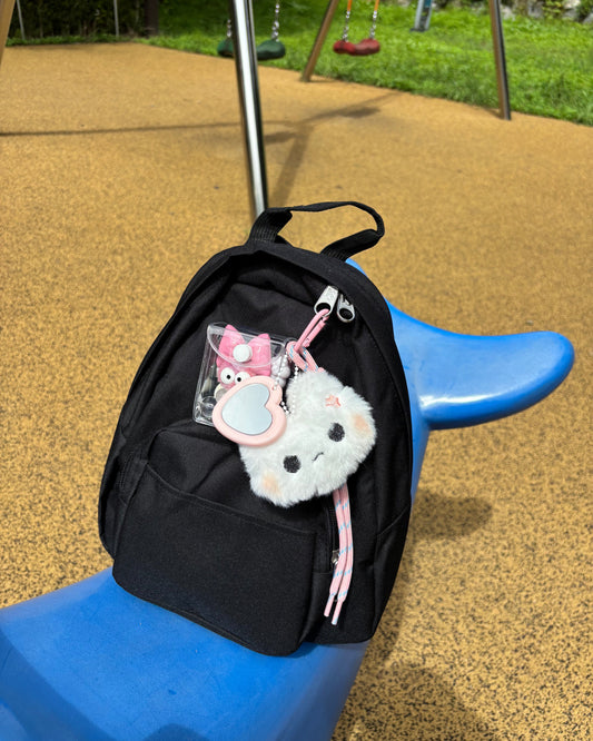 Moody Bunny Keychain