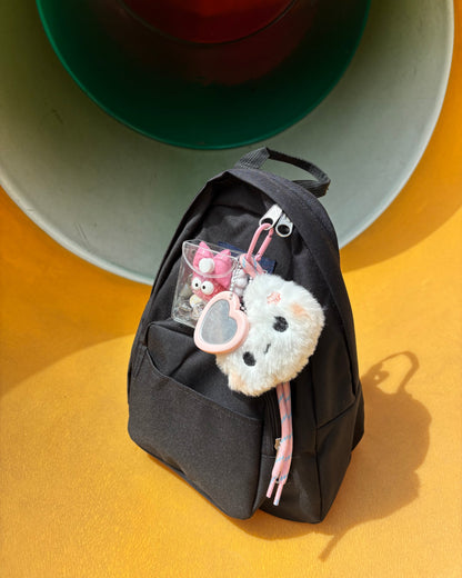 Moody Bunny Keychain