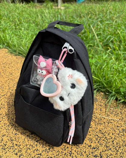 Moody Bunny Keychain