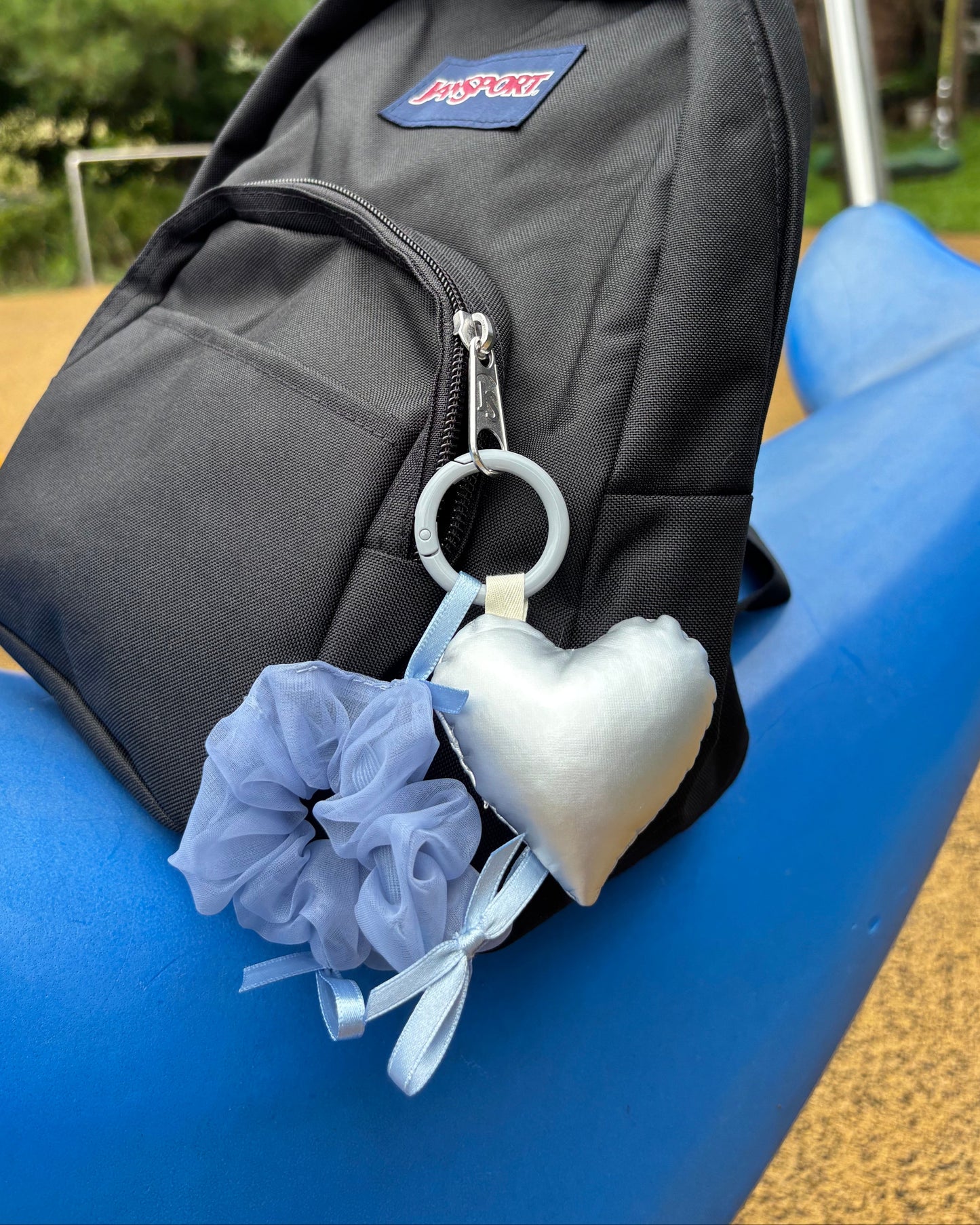 Moonlight Heart Keychain