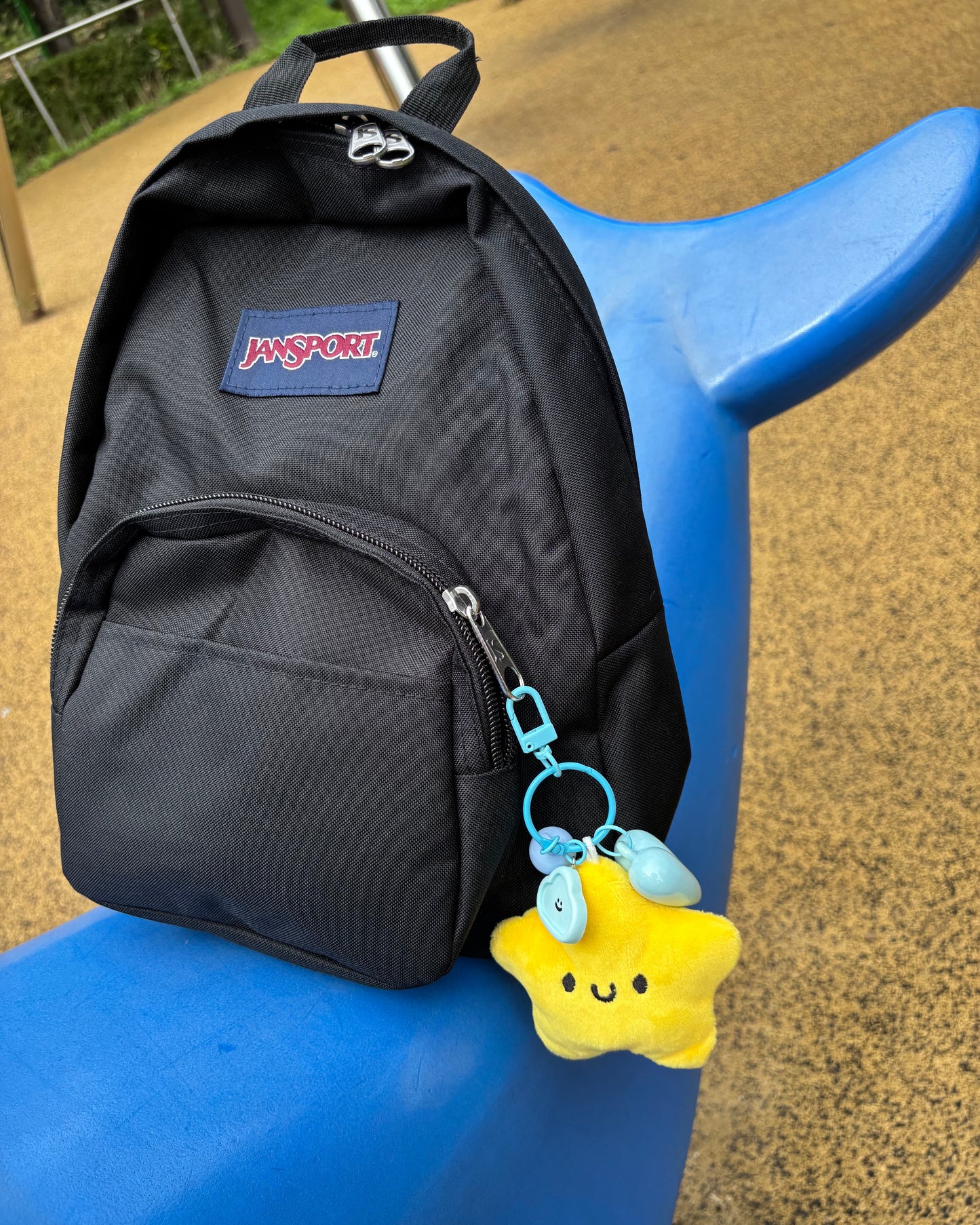 Happy Star Keychain