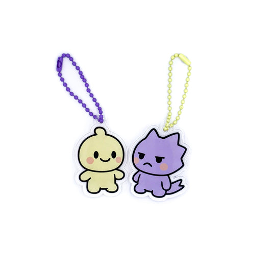Aggie & Jaggie Keychain Set