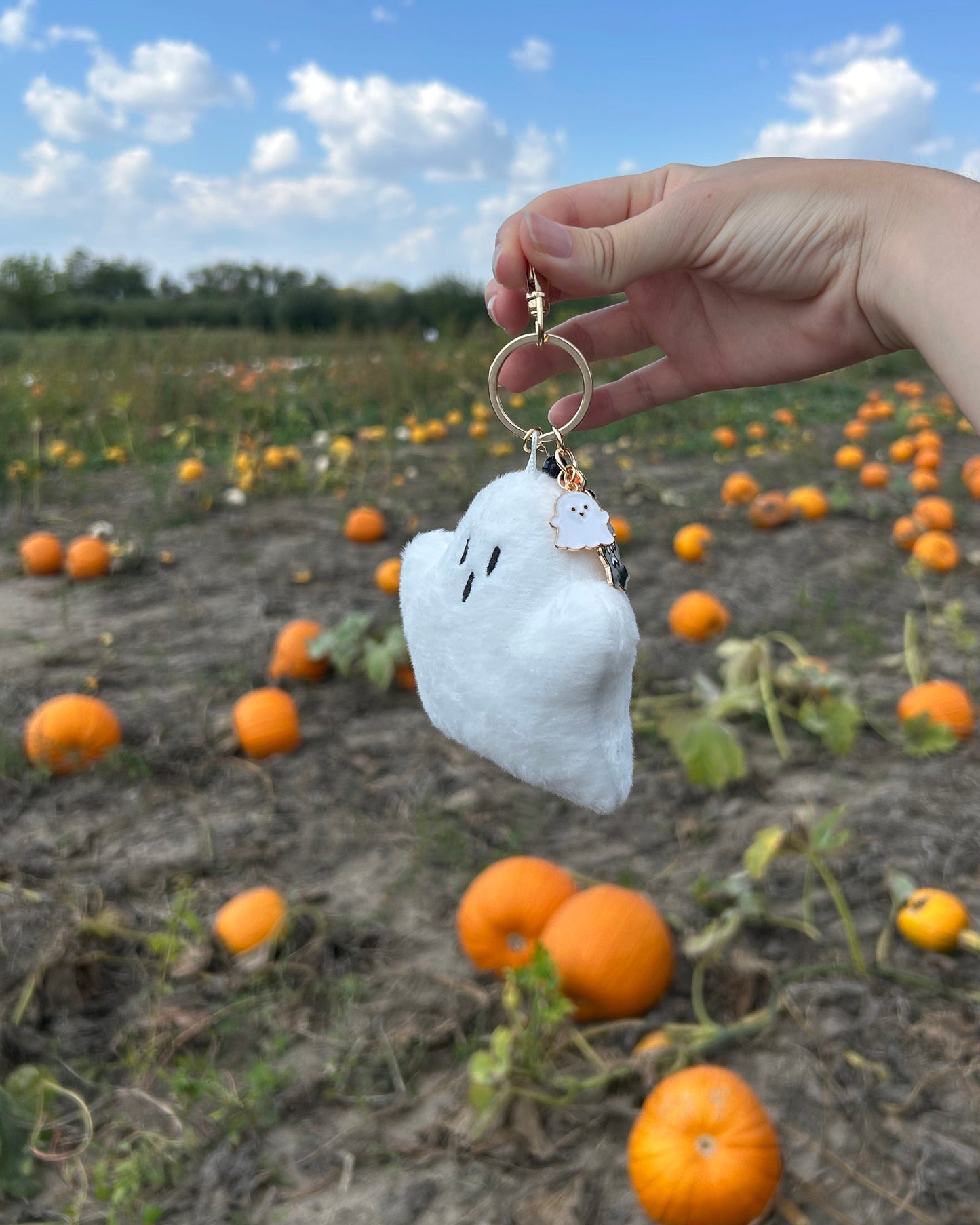 Boo-tiful Ghost Keychain