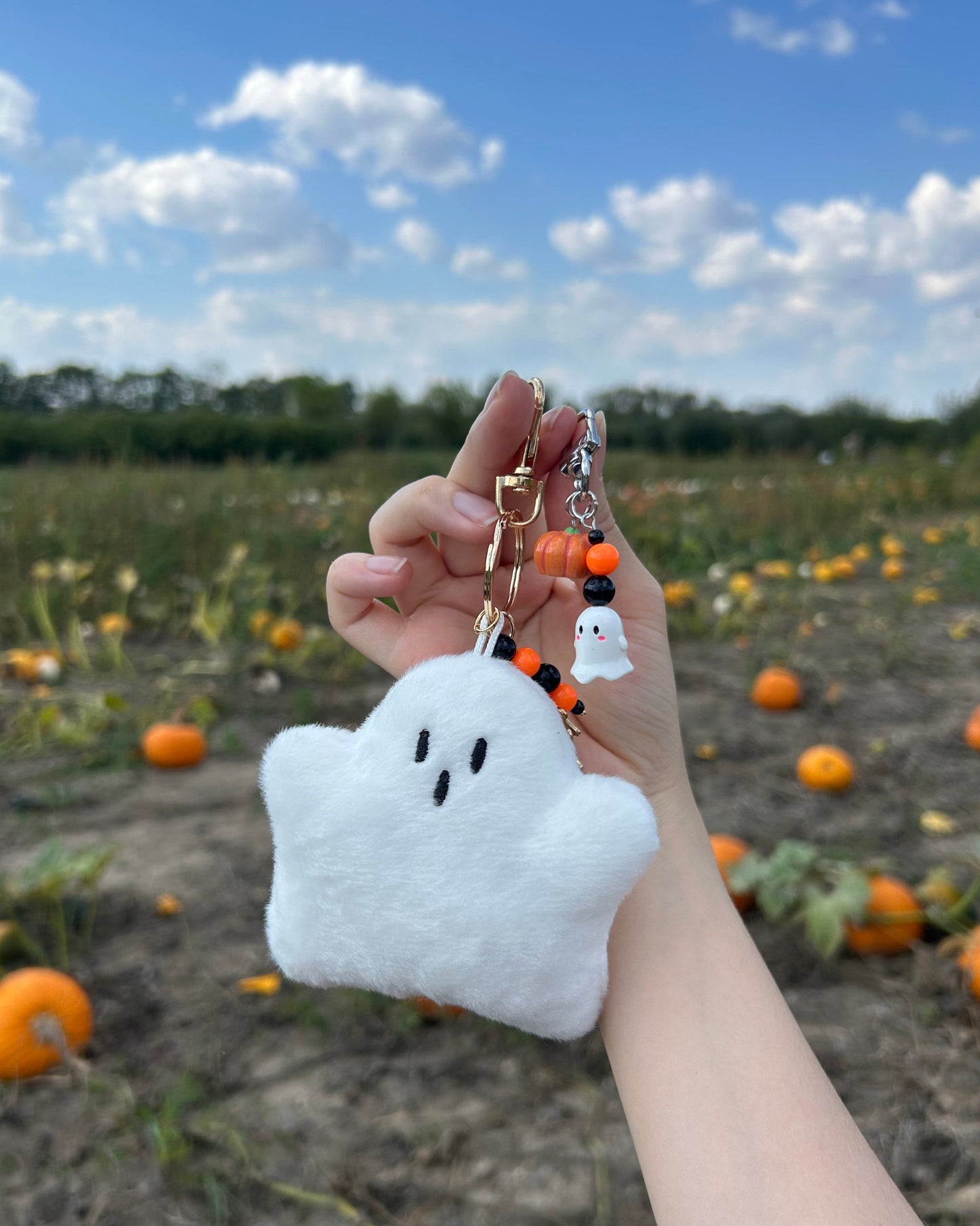 Boo-tiful Ghost Keychain